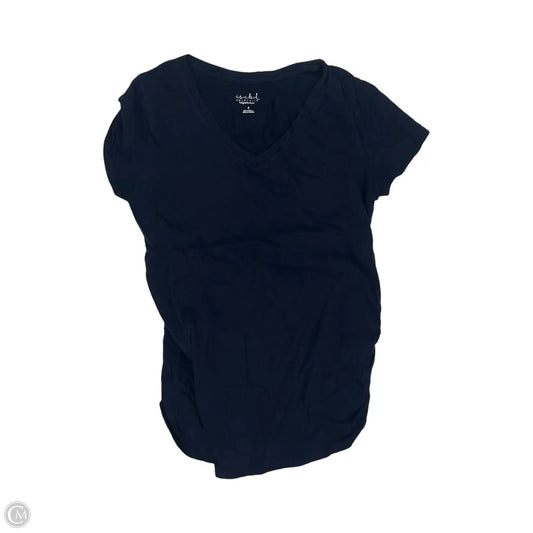 Mat Top Short Sleeve By Isabel Maternity, Size: S