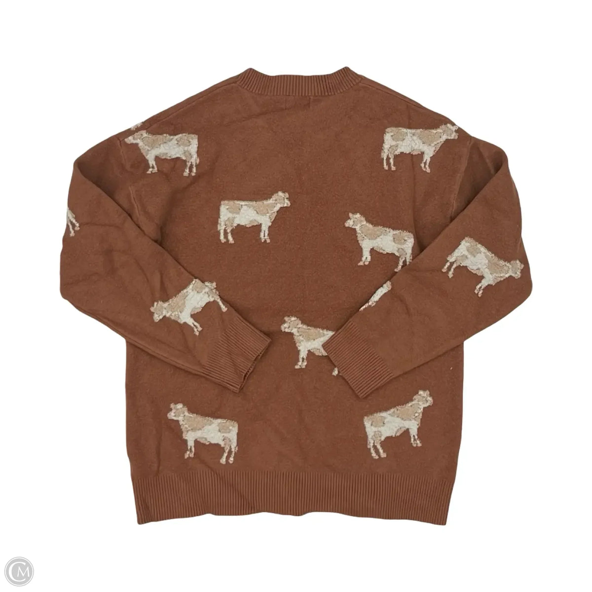 Sweater By Originality In Tan, Size: Xs
