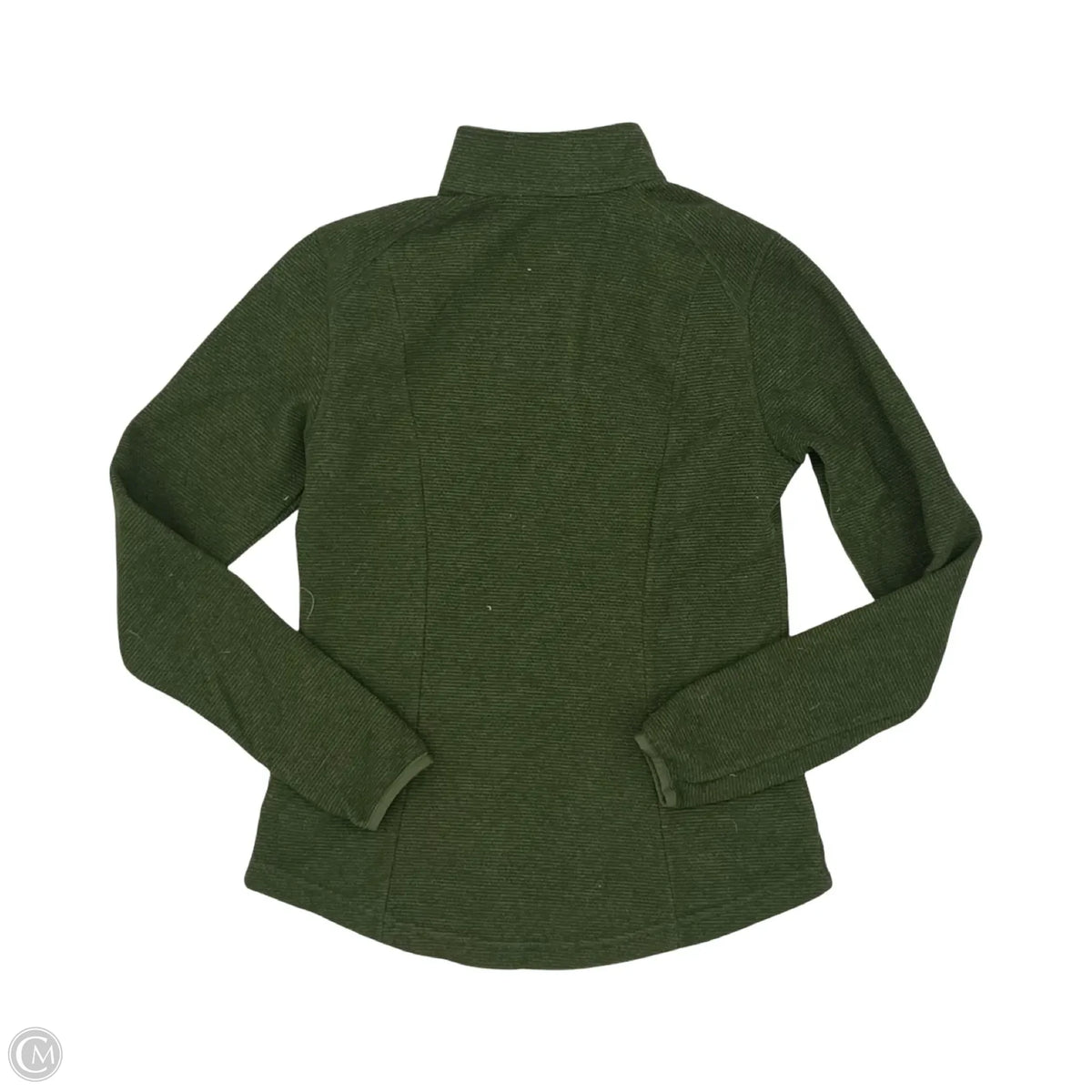 Sweatshirt Collar By Bcg In Green, Size: Xs