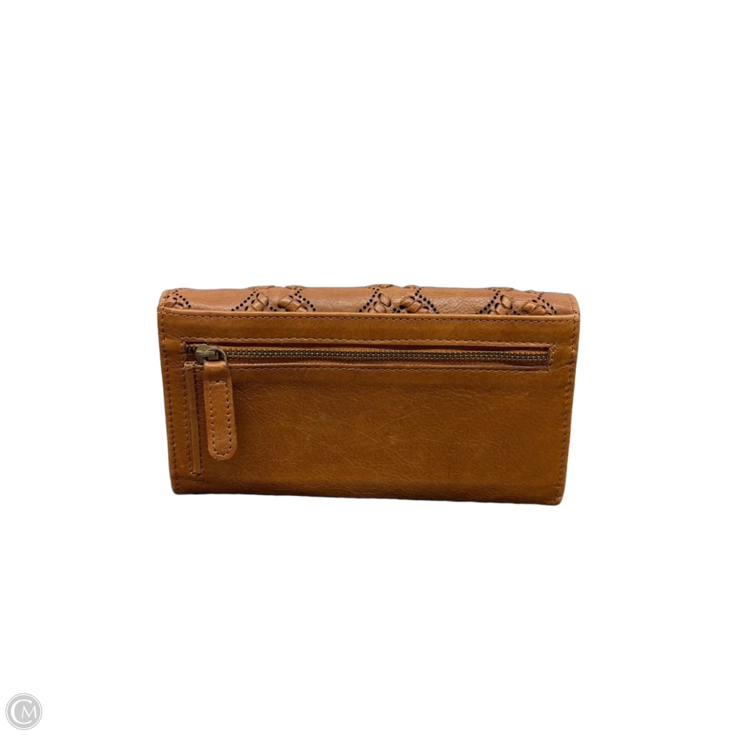 Wallet Leather By Clothes Mentor, Size: Medium