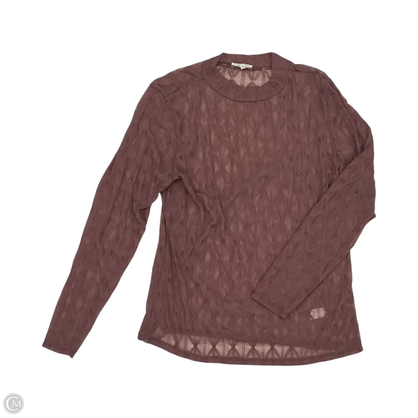 Top Long Sleeve By Maurices In Pink, Size: 1x