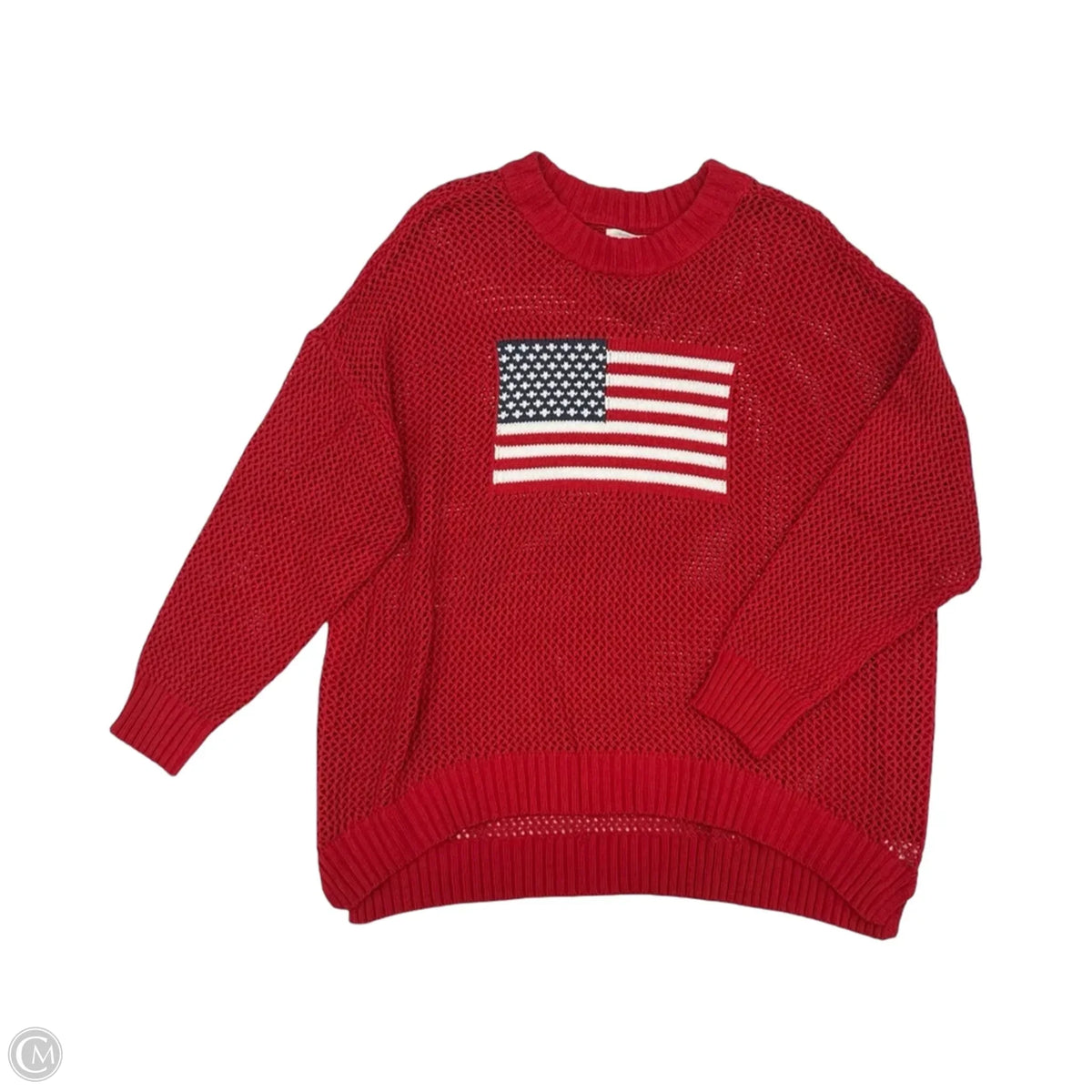 Sweater By Maurices In Red, Size: 2x