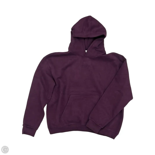 Sweatshirt Hoodie By Cloud Nine In Purple, Size: Xxl
