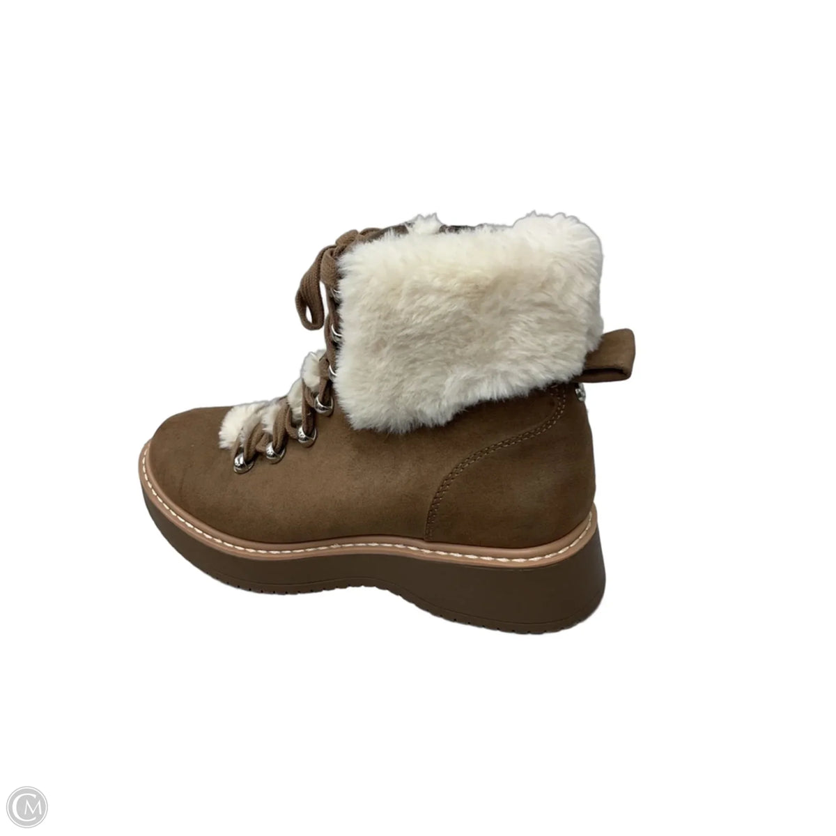 Boots Ankle Flats By Madden Nyc In Tan, Size: 7