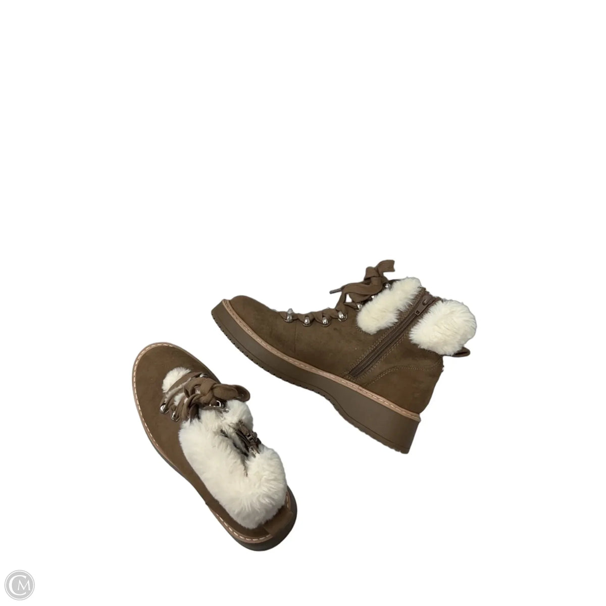 Boots Ankle Flats By Madden Nyc In Tan, Size: 7