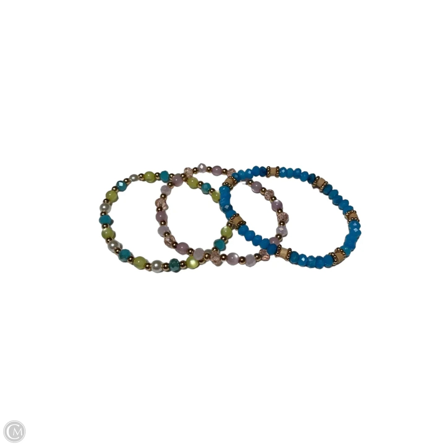 Bracelet Beaded By Cmf, Size: 03 Piece Set