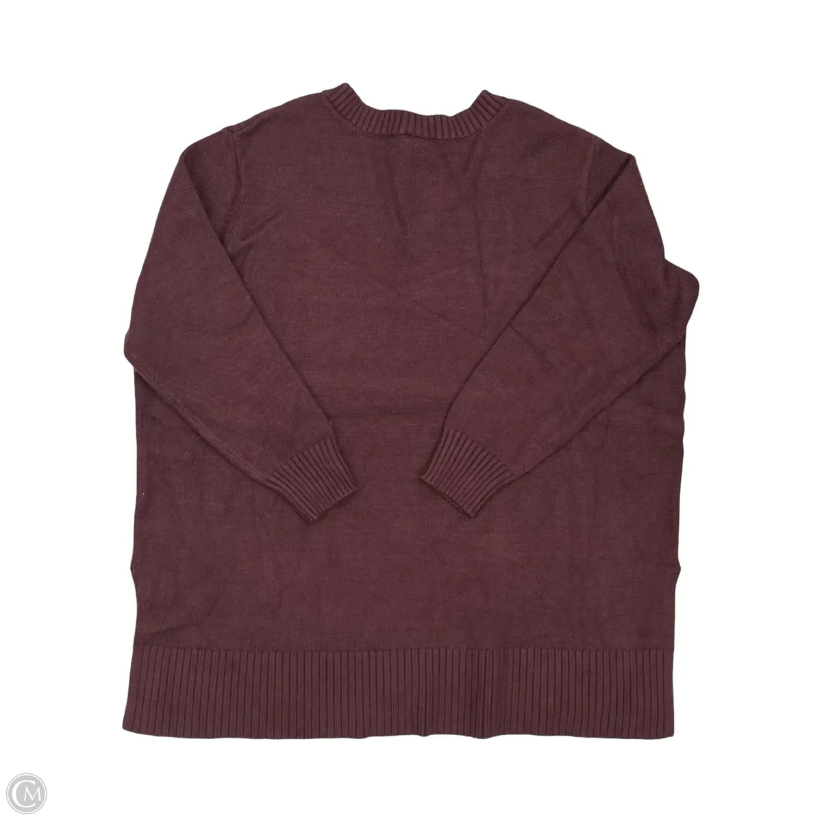 Sweater By Torrid In Maroon, Size: 2x