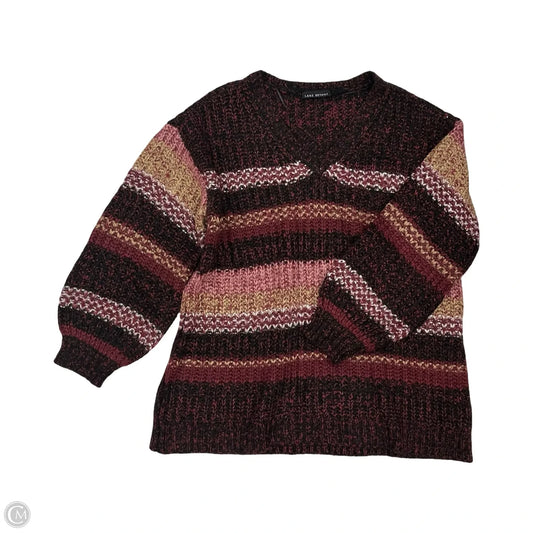 Sweater By Lane Bryant In Red, Size: 1x