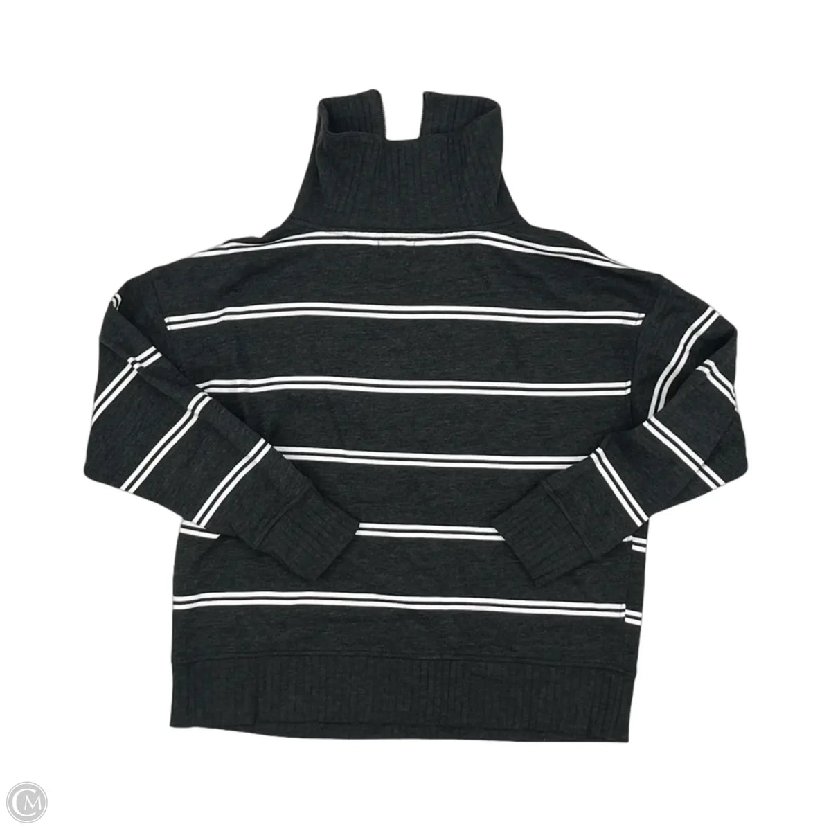 Sweatshirt Collar By Maurices In Grey, Size: M