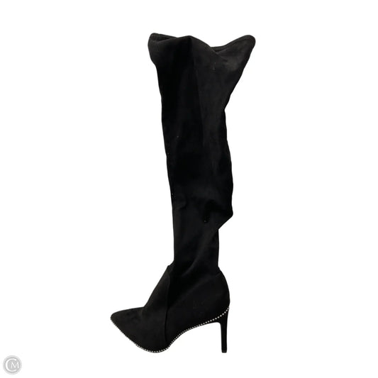 Boots Mid-calf Heels By Bar Iii In Black, Size: 9