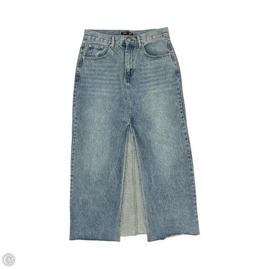 Skirt Maxi By Steve Madden In Blue Denim, Size: 10