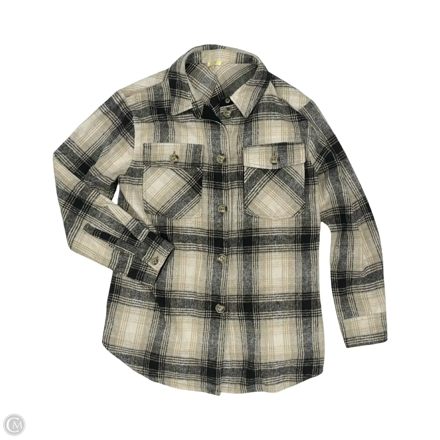 Jacket Other By Kori America In Black & Tan, Size: M
