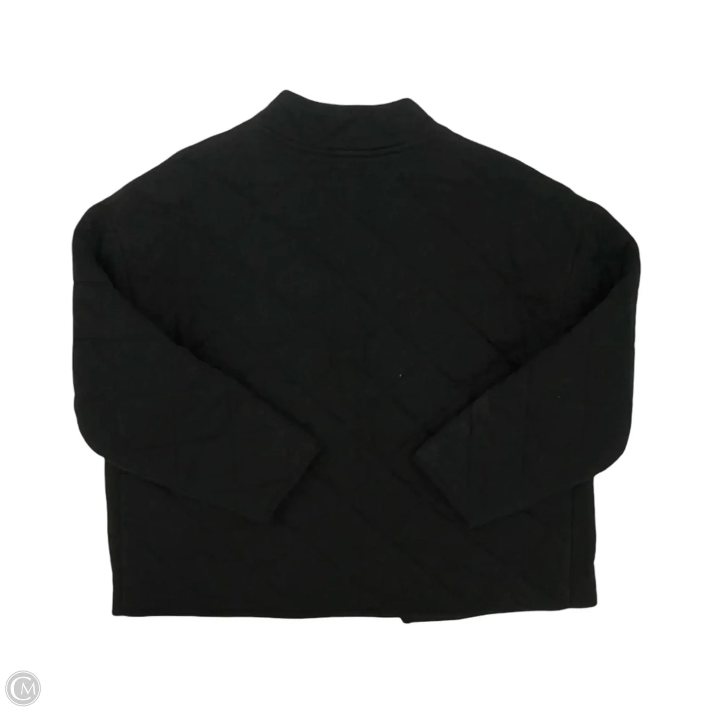 Jacket Puffer & Quilted By Time And Tru In Black, Size: M