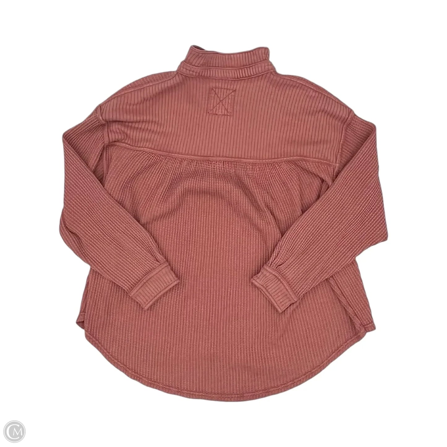 Top Long Sleeve By Aerie In Red, Size: L