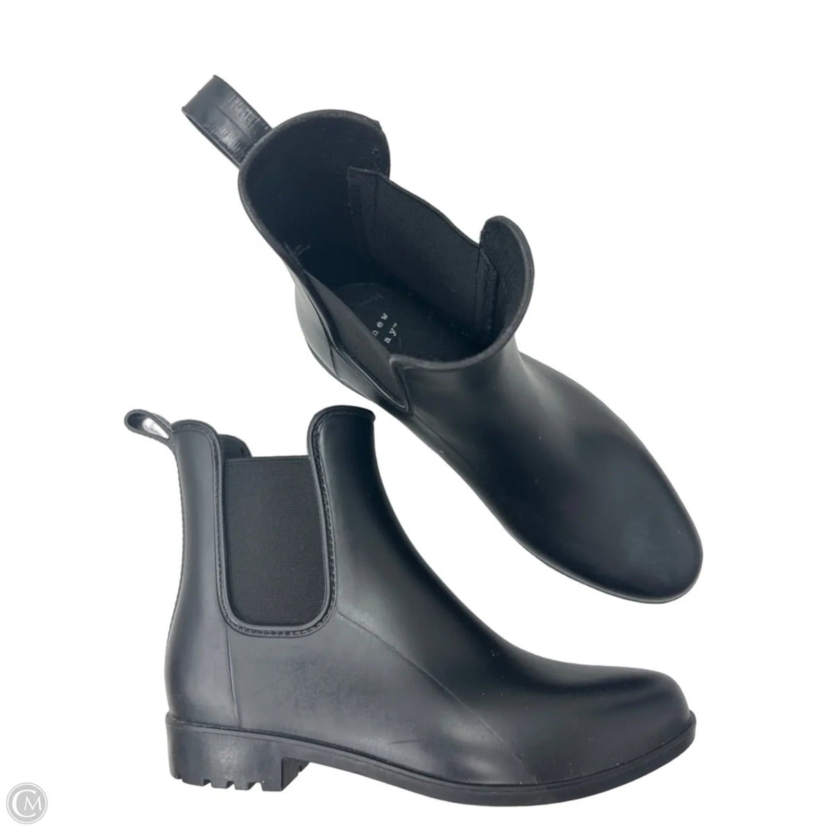 Boots Ankle Flats By A New Day In Black, Size: 8