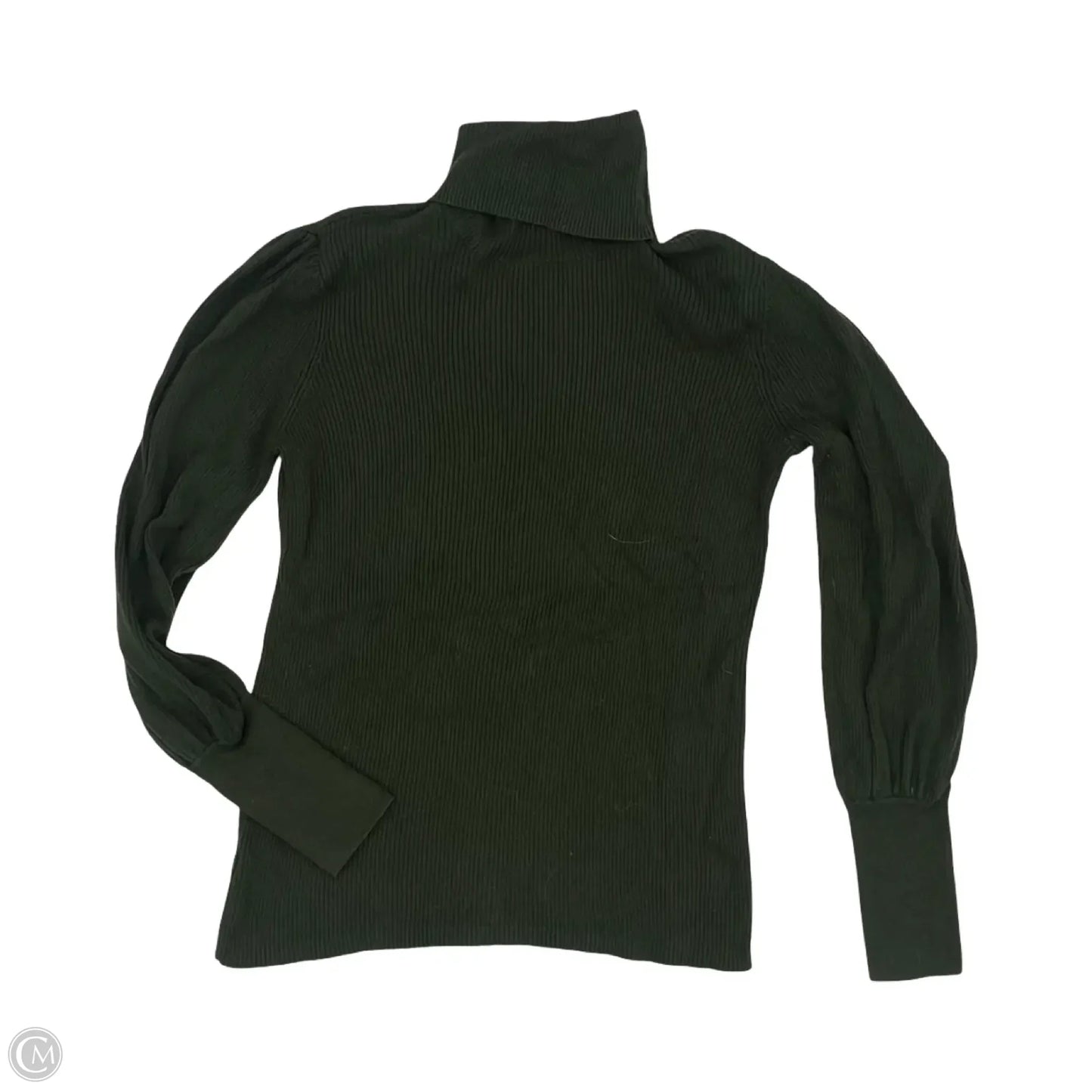 Top Long Sleeve By Cme In Green, Size: M