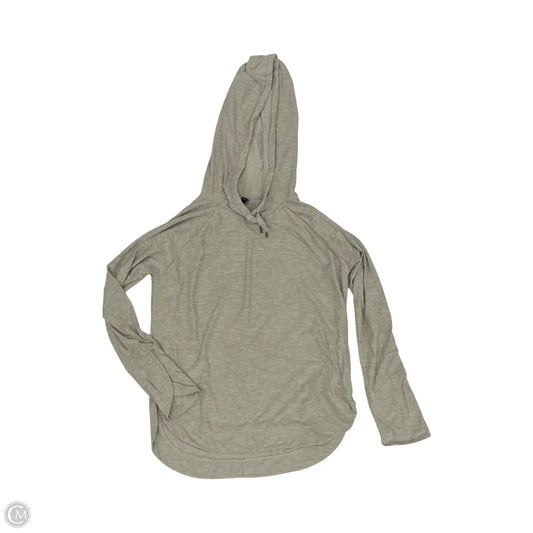 Athletic Sweatshirt Hoodie By Kyodan In Tan, Size: L