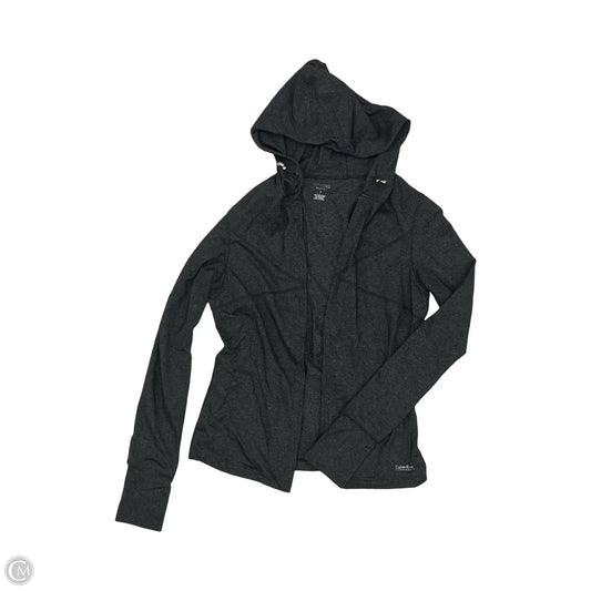 Athletic Jacket By Calvin Klein Performance In Grey, Size: S