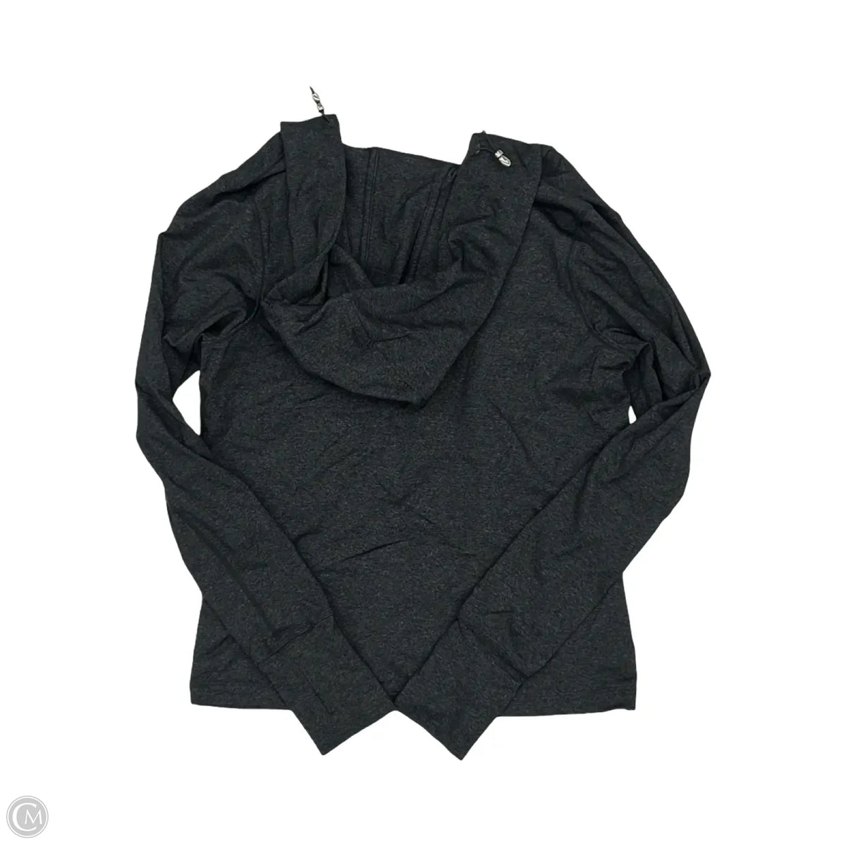 Athletic Jacket By Calvin Klein Performance In Grey, Size: S