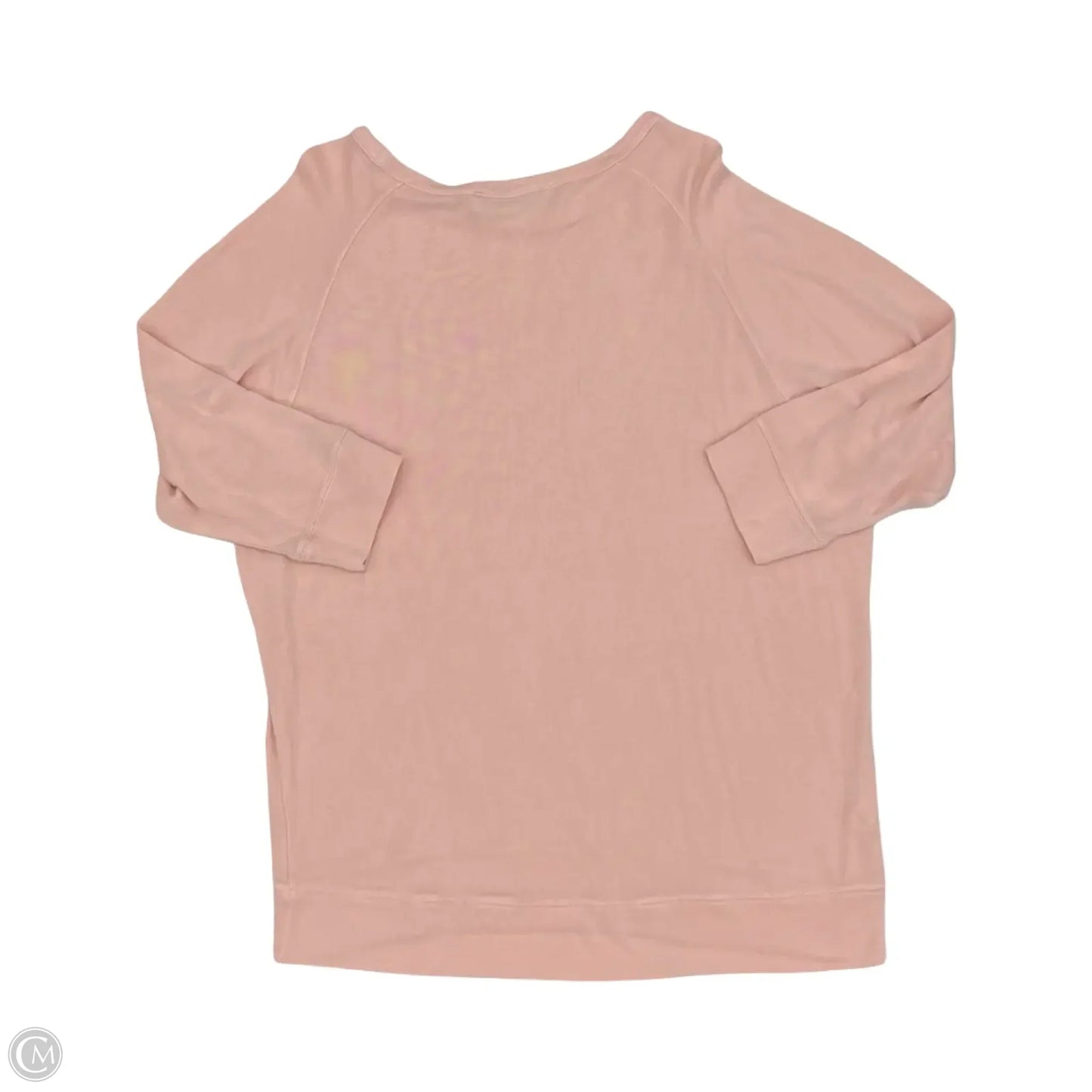 Top Long Sleeve By Loft In Pink, Size: L