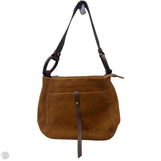 Handbag Leather By Hobo Intl, Size: Medium