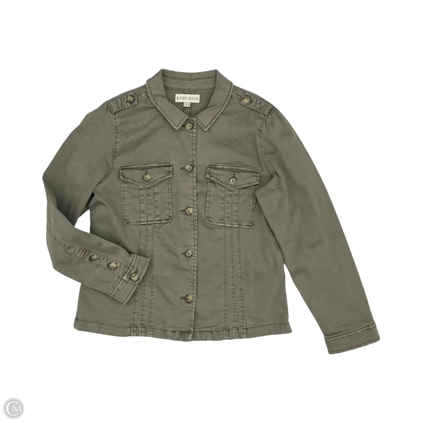Jacket Other By Knox Rose In Green, Size: L