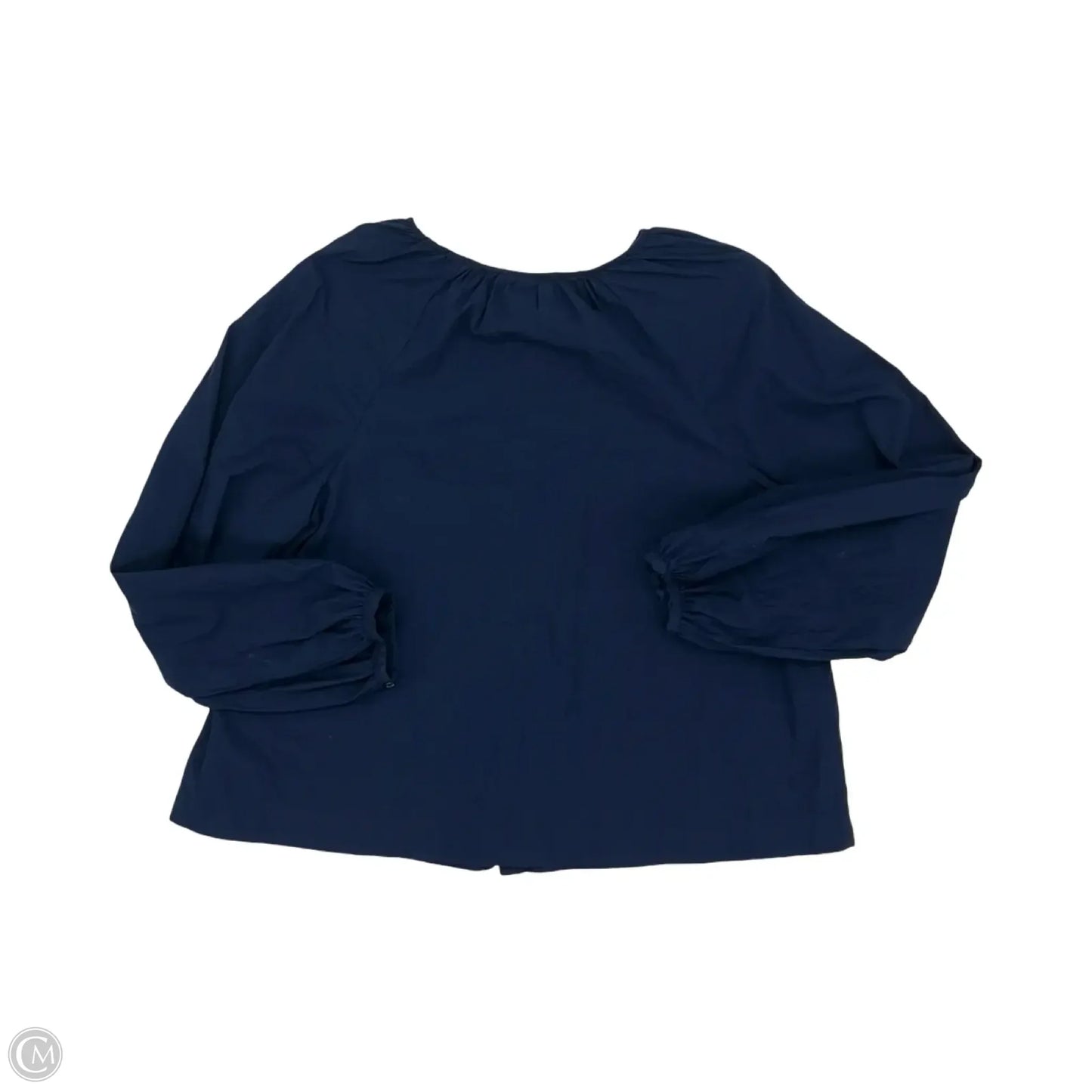 Top Long Sleeve By Universal Thread In Navy, Size: M