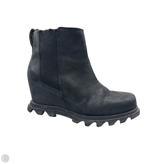 Boots Ankle Heels By Sorel In Black, Size: 7.5