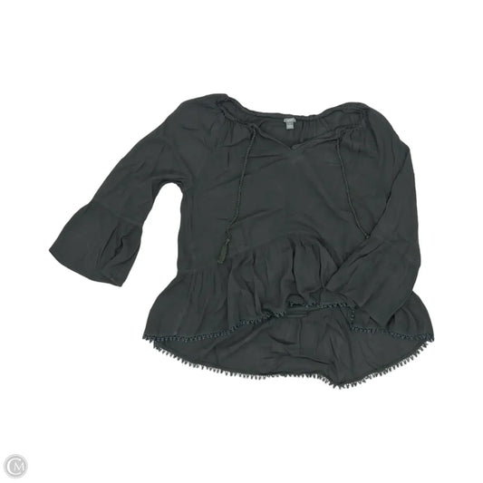 Top Long Sleeve By Aerie In Grey, Size: S
