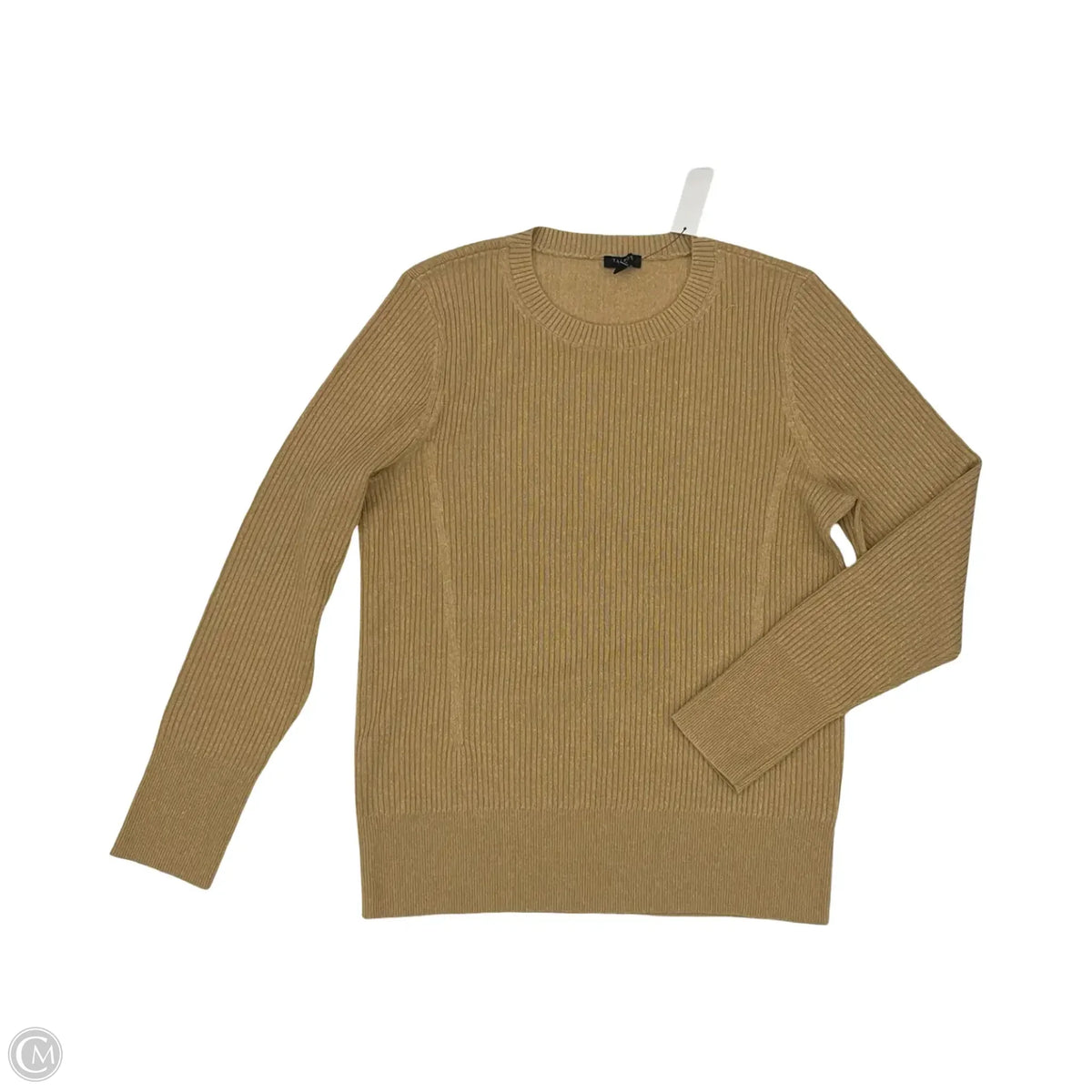 Sweater By Talbots In Tan, Size: Lp