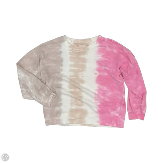Sweatshirt Crewneck By Lou And Grey In Pink, Size: Xl