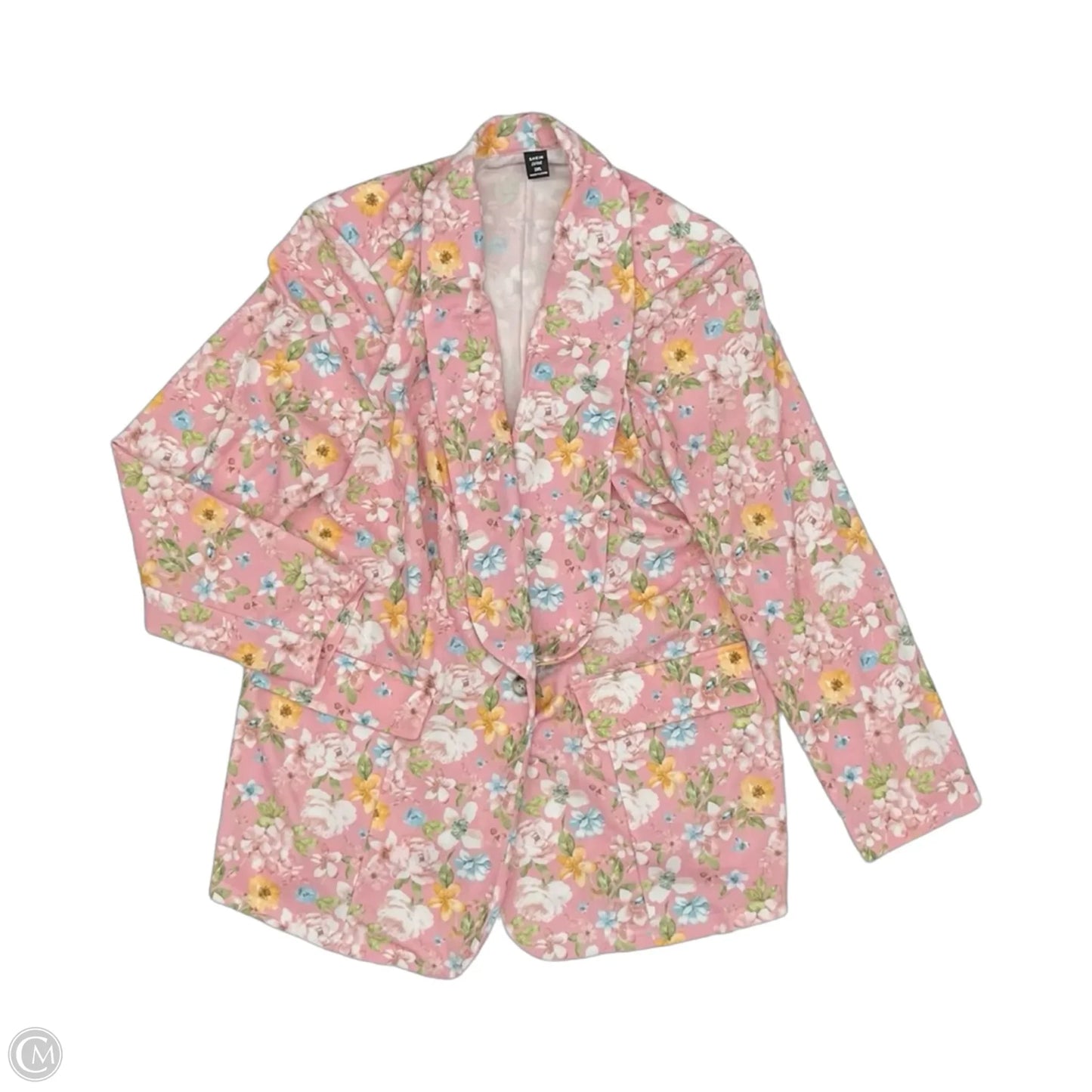 Blazer By Shein In Pink, Size: 2x