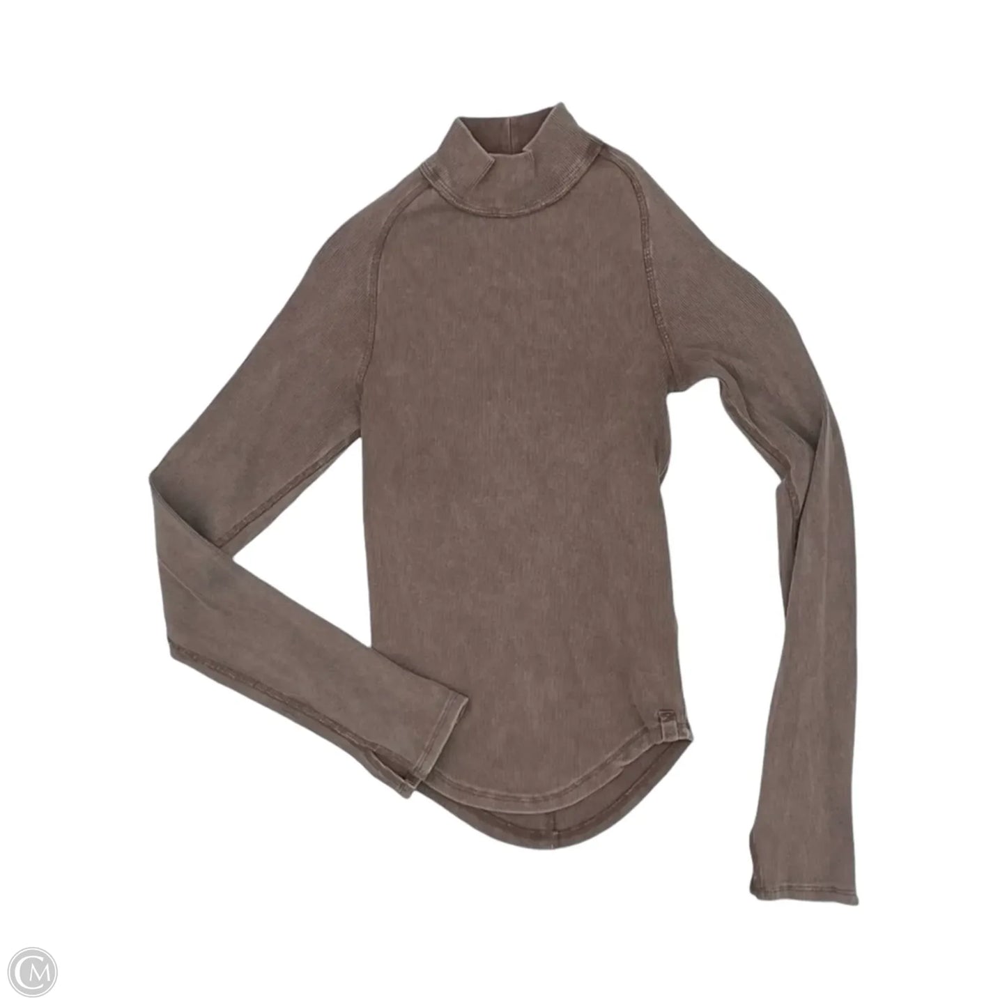 Top Long Sleeve By We The Free In Brown, Size: Xs