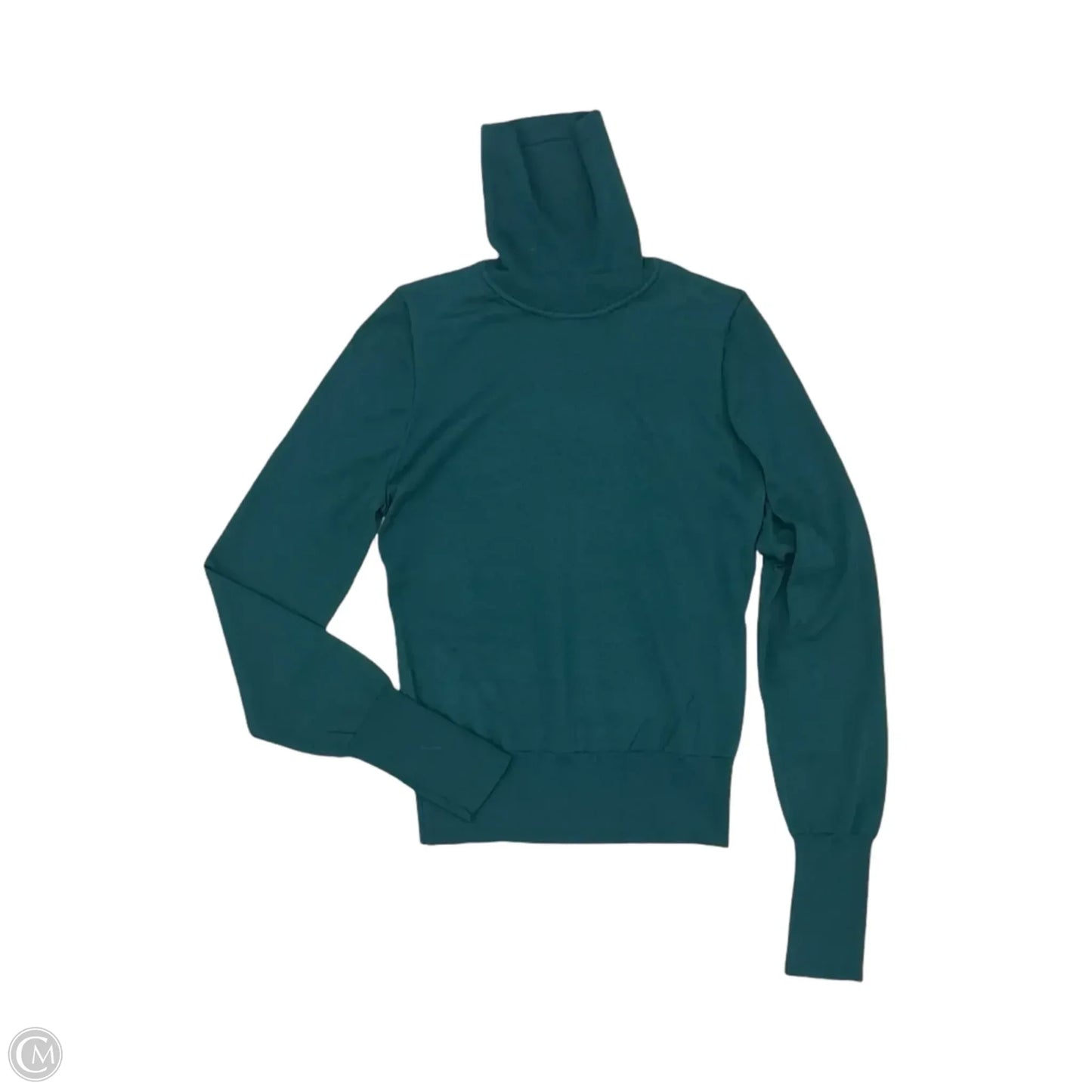 Top Long Sleeve By Express In Teal, Size: Xs