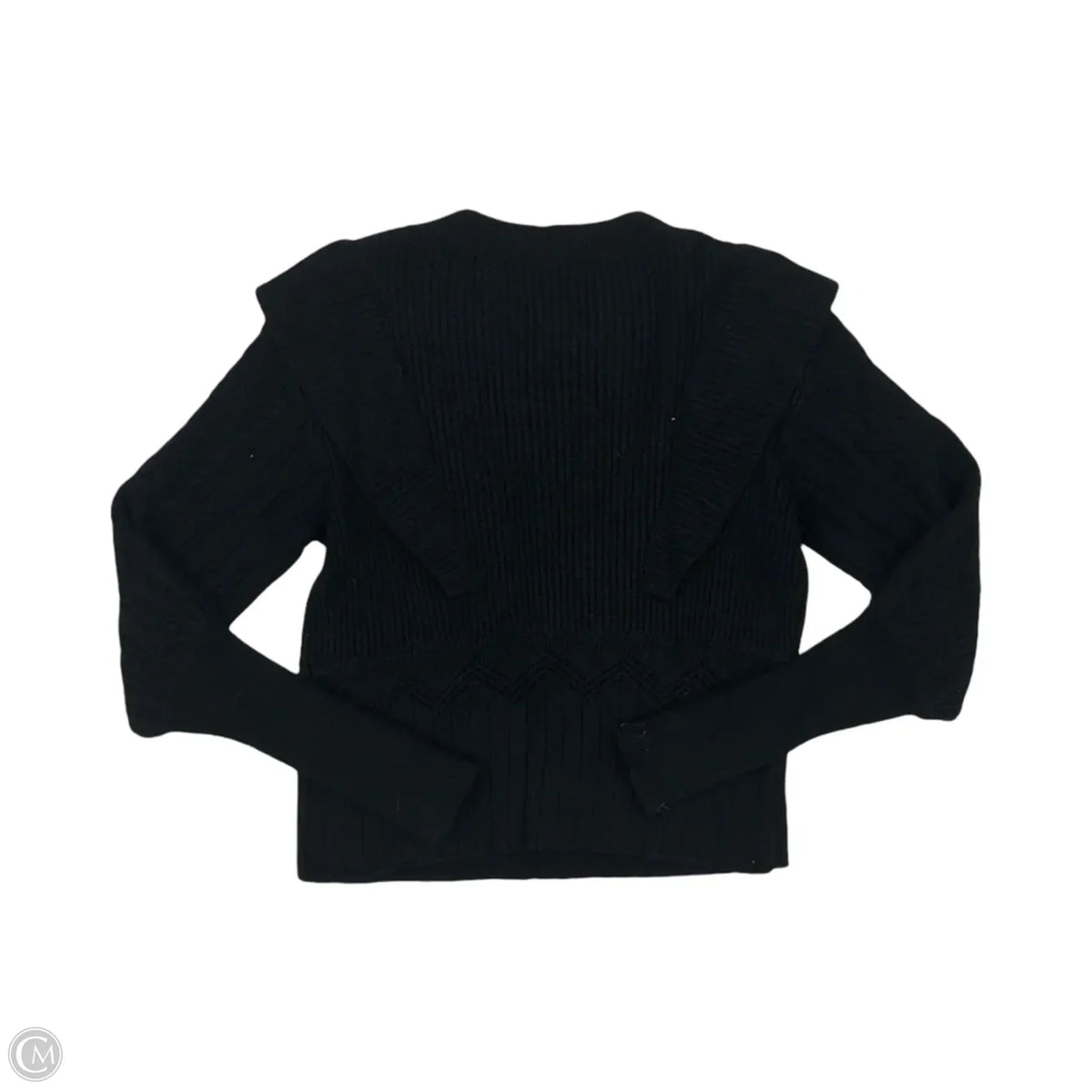 Sweater By Elan In Black, Size: S
