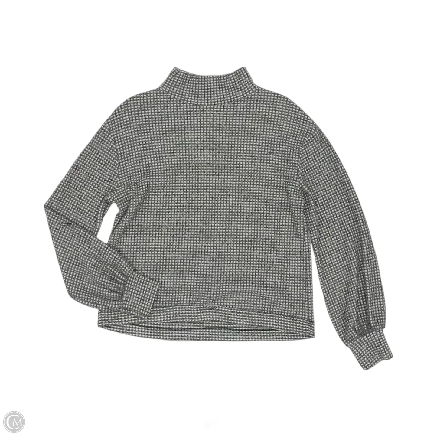 Top Long Sleeve By Bke In Grey, Size: M
