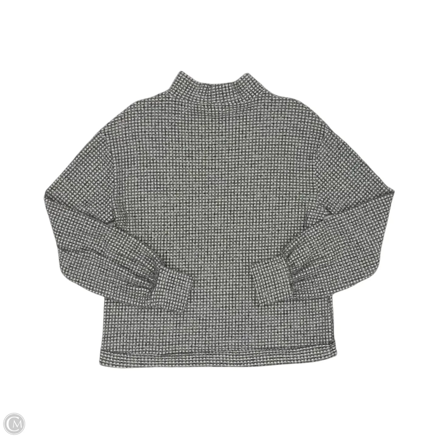 Top Long Sleeve By Bke In Grey, Size: M