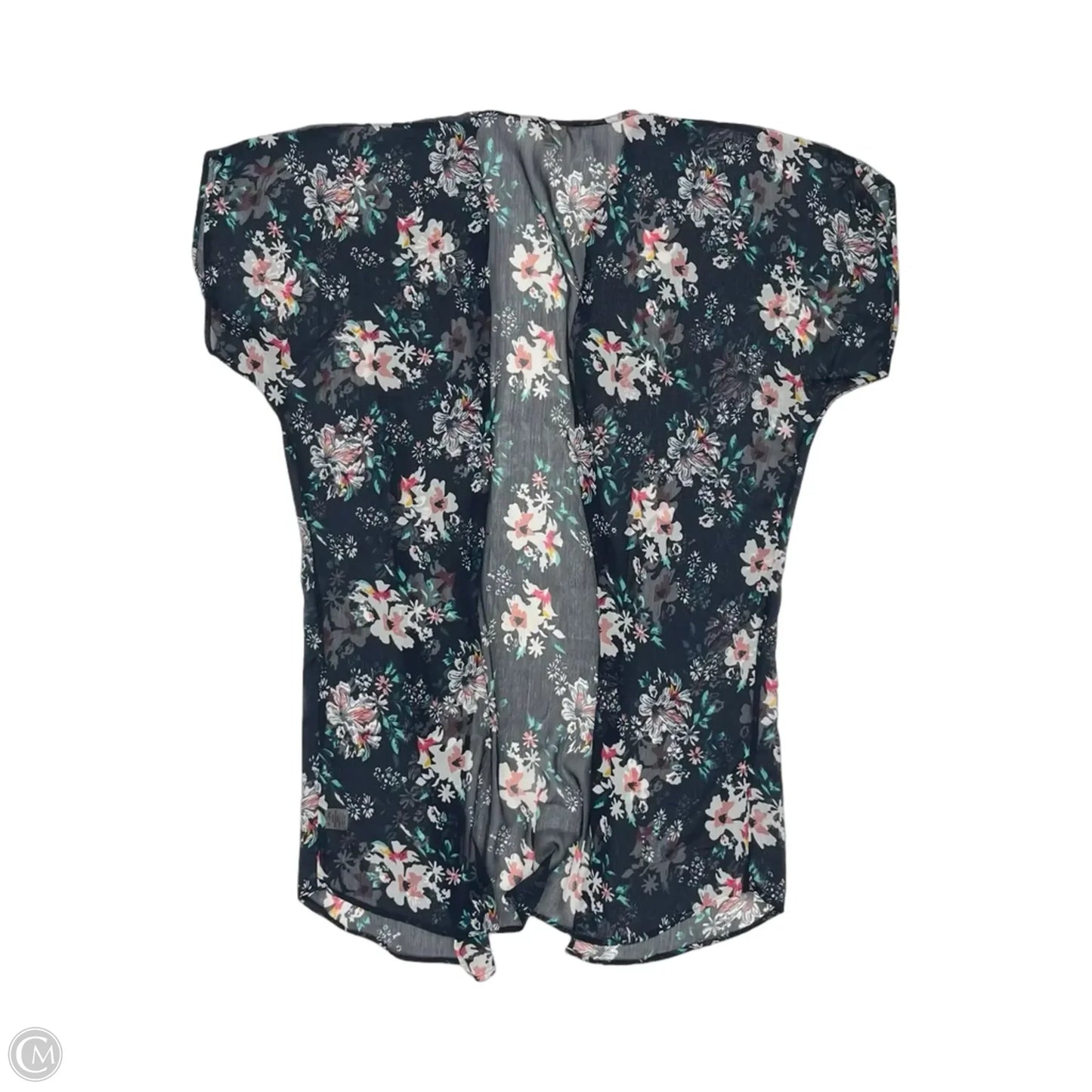 Kimono By Clothes Mentor In Blue, Size: M