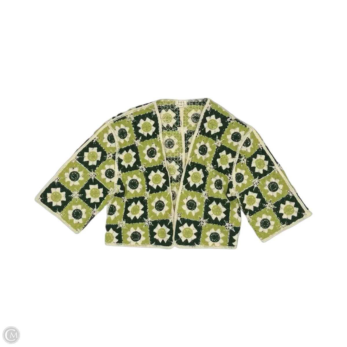 Cardigan By Pol In Green, Size: Onesize