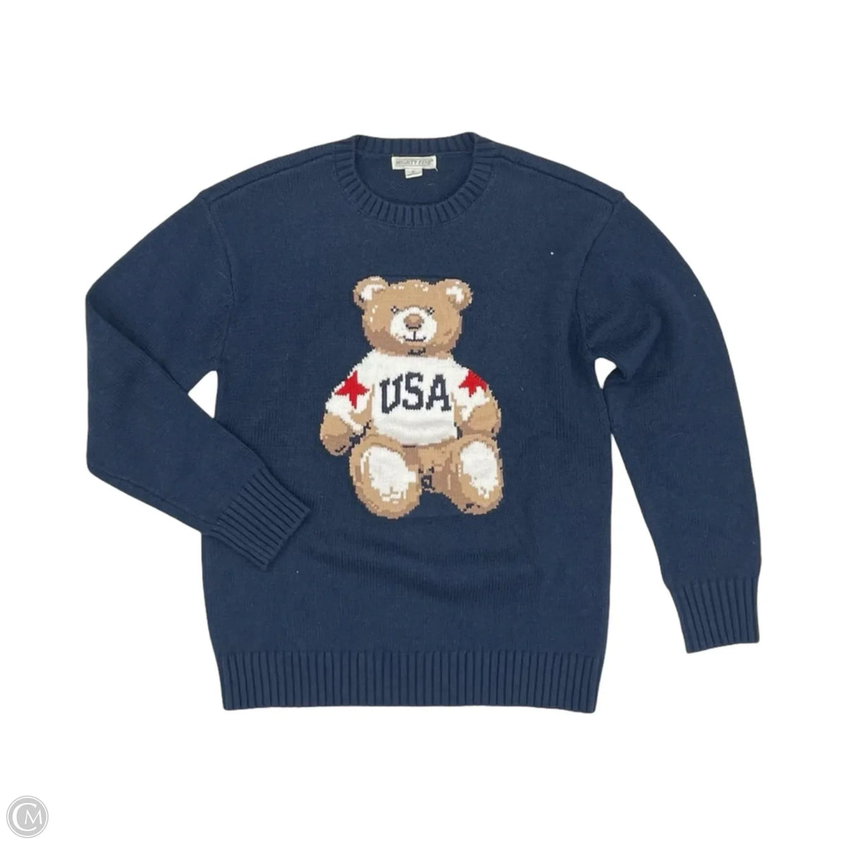 Sweater By Mighty Fine In Navy, Size: S