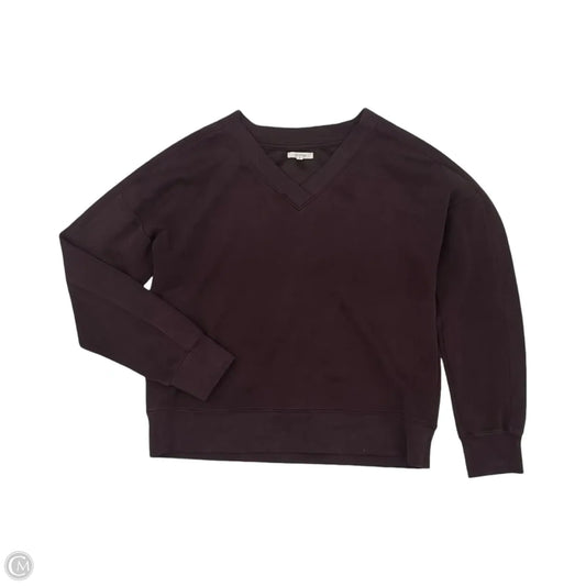 Sweatshirt Crewneck By Maurices In Maroon, Size: L