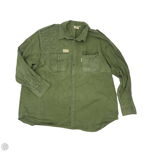 Top Long Sleeve By Clothes Mentor In Green, Size: 3x
