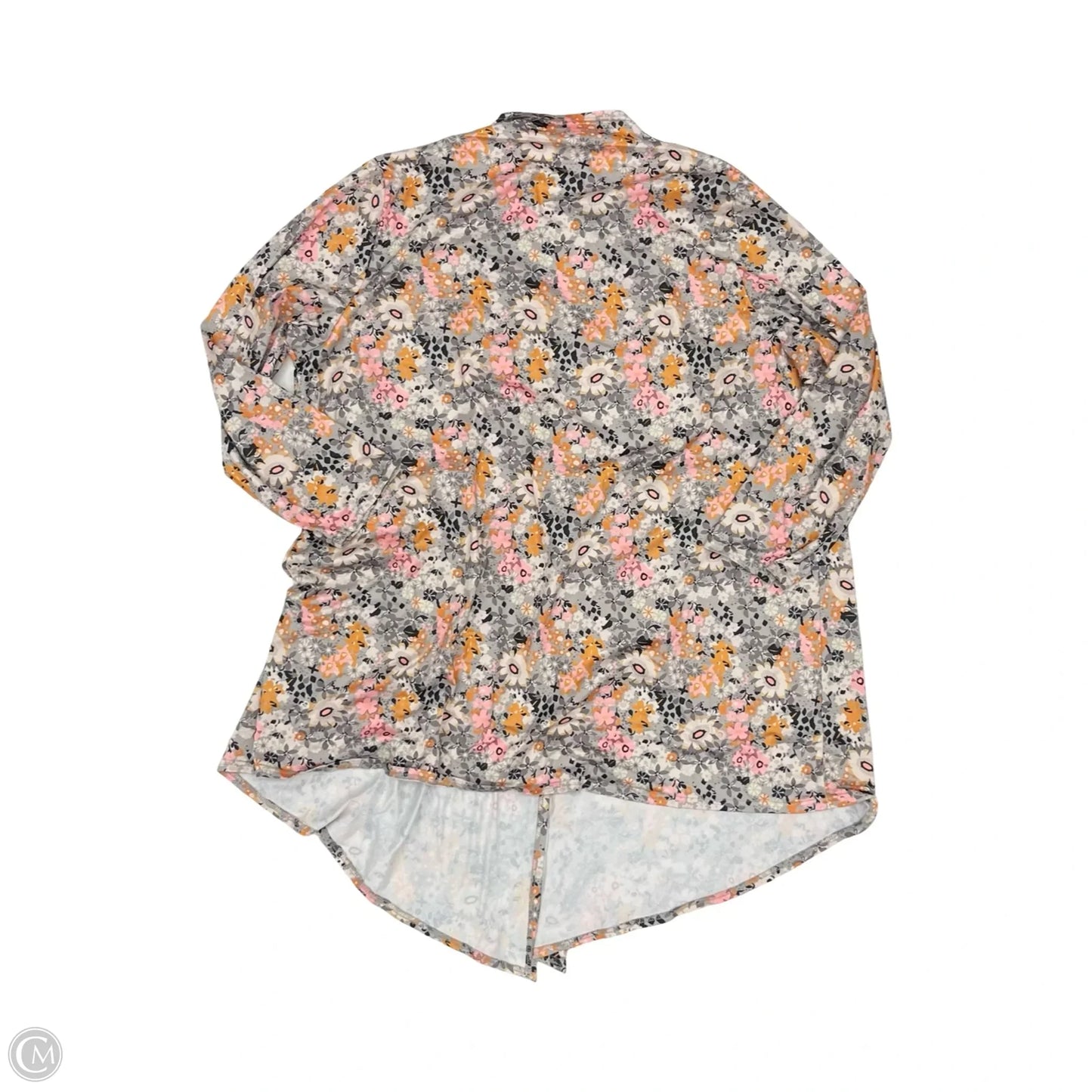 Cardigan By Cmf In Grey, Size: 4x
