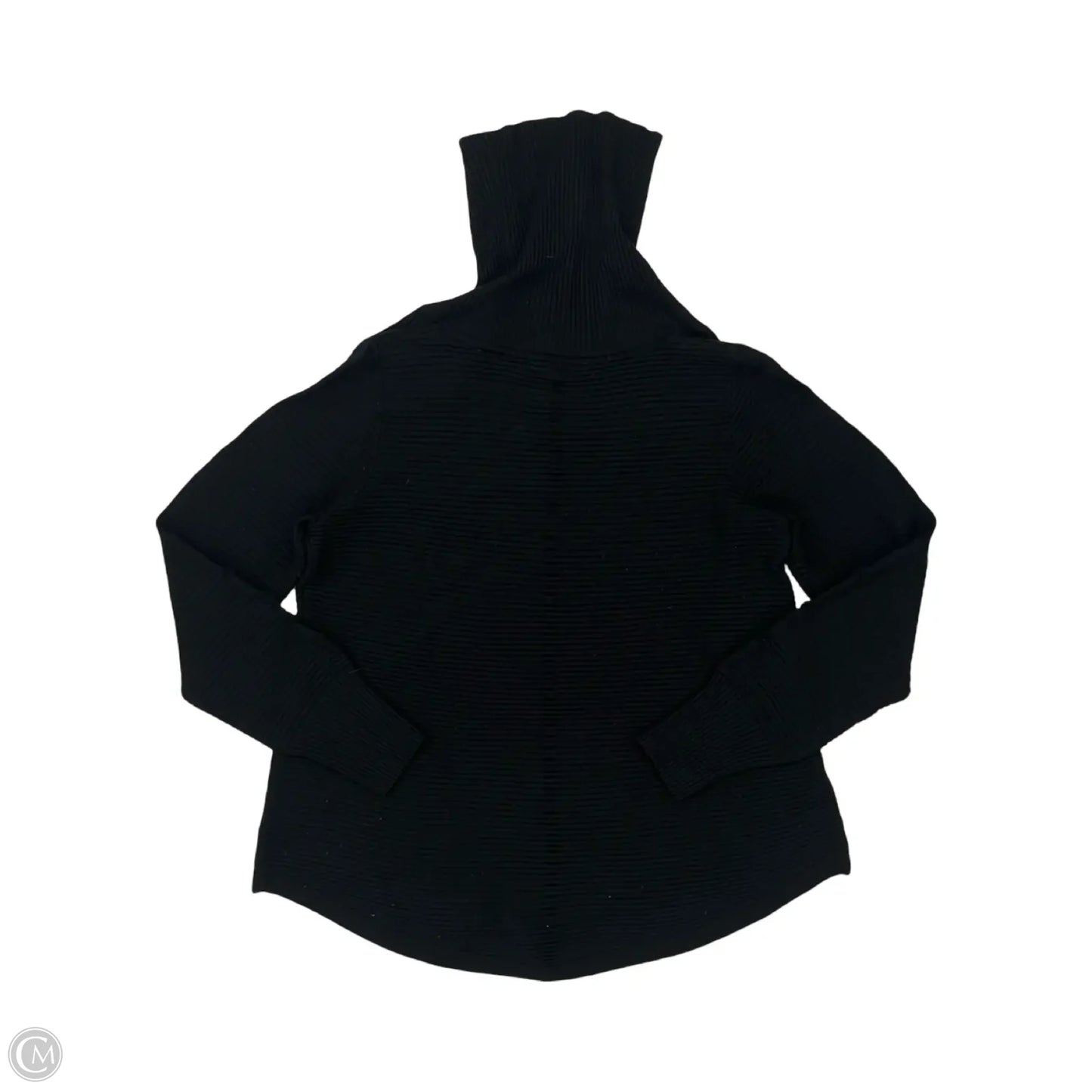 Top Long Sleeve By Cyrus In Black, Size: L