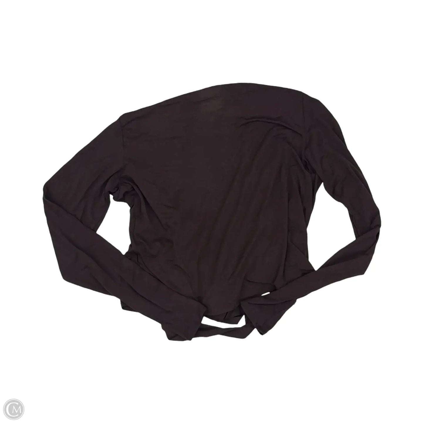 Top Long Sleeve By H&m In Brown, Size: Xl
