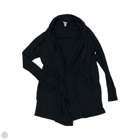 Sweater Cardigan By A New Day In Black, Size: L