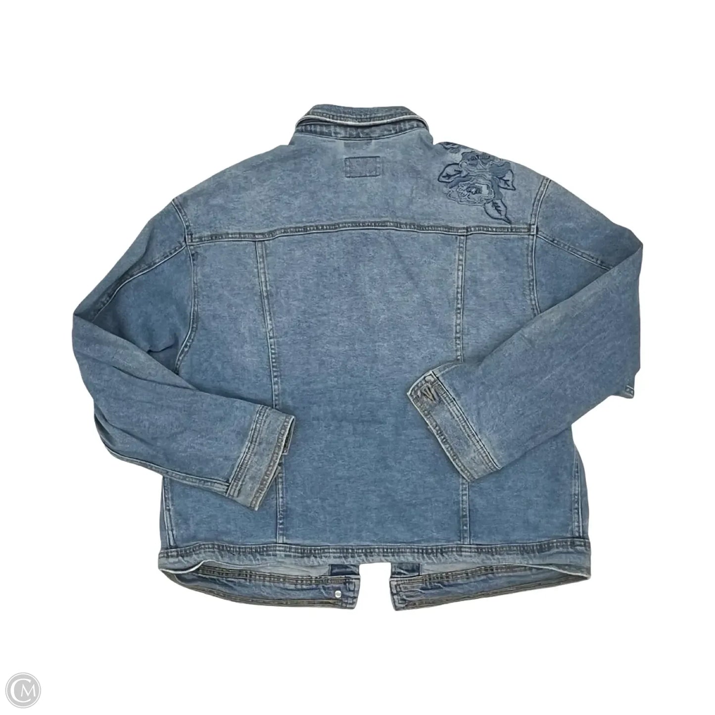Jacket Denim By Universal Thread In Blue Denim, Size: Xxl