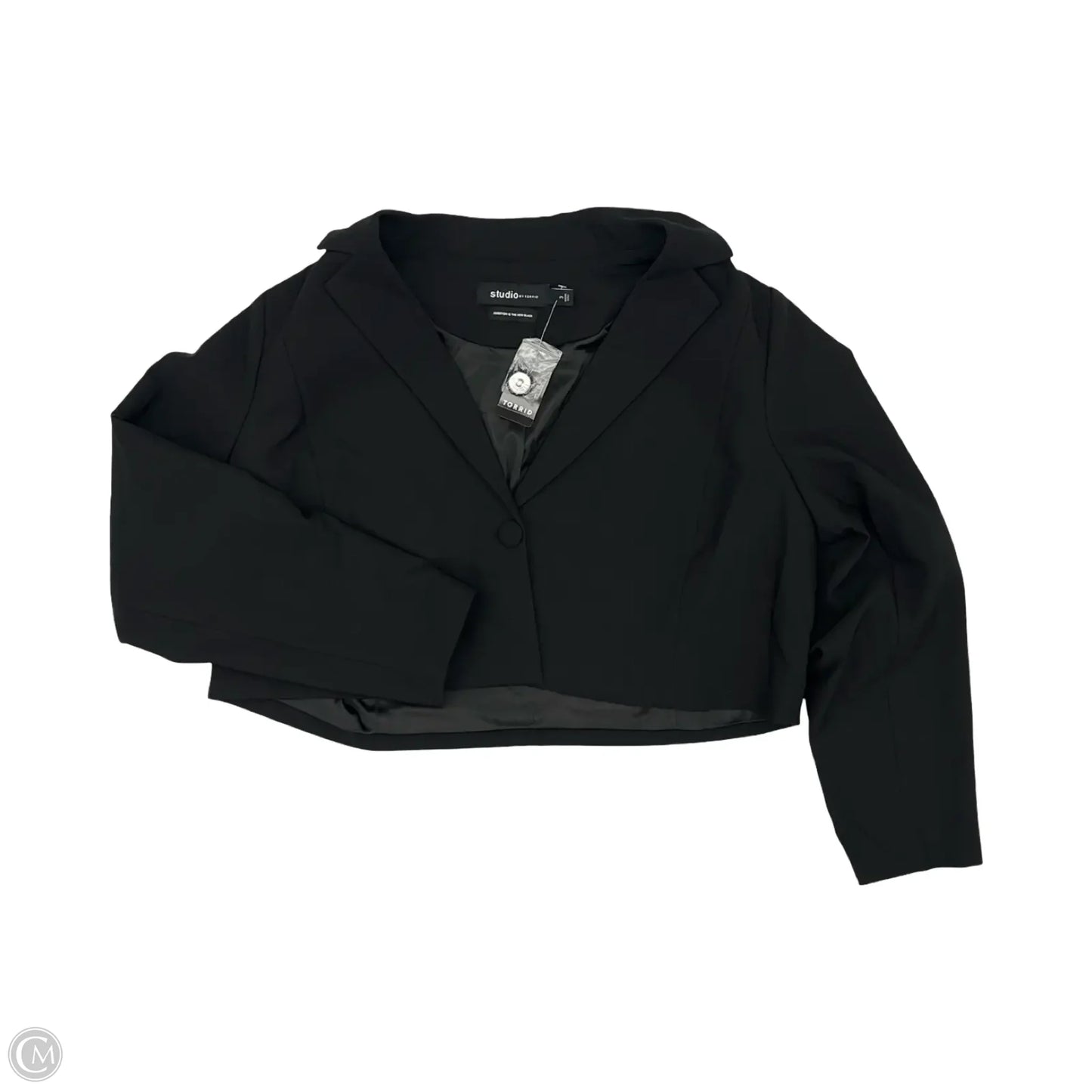 Blazer By Torrid In Black, Size: 3x