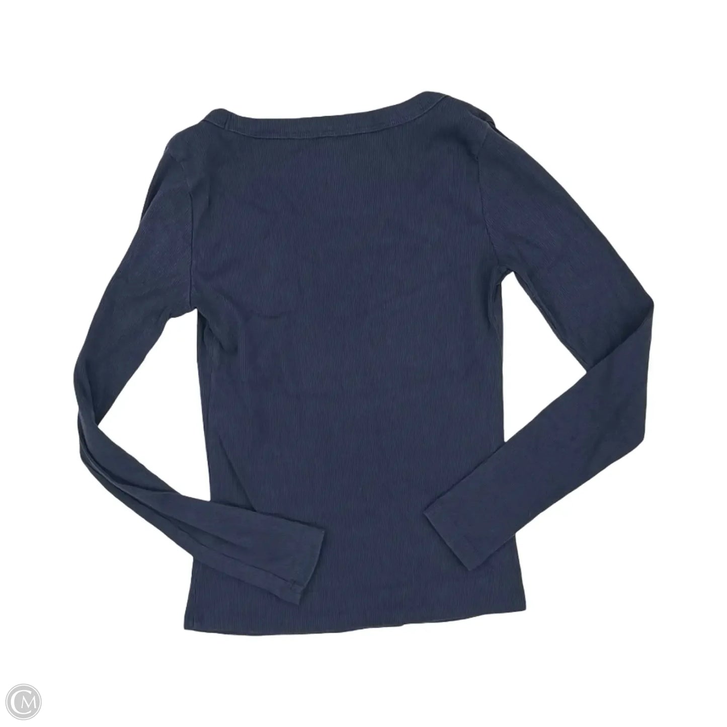 Top Long Sleeve By Old Navy In Blue, Size: S