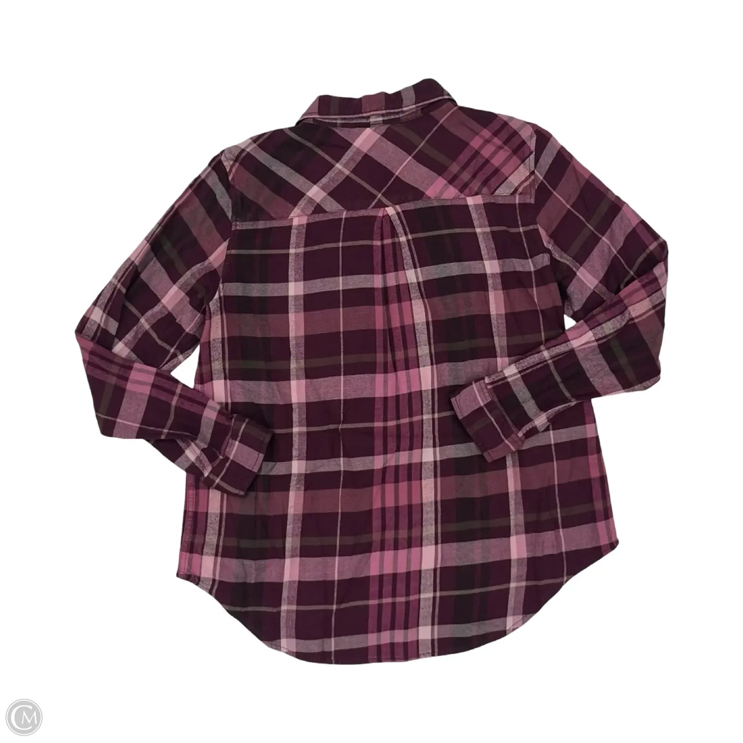 Top Long Sleeve By Christopher And Banks In Purple, Size: Lp